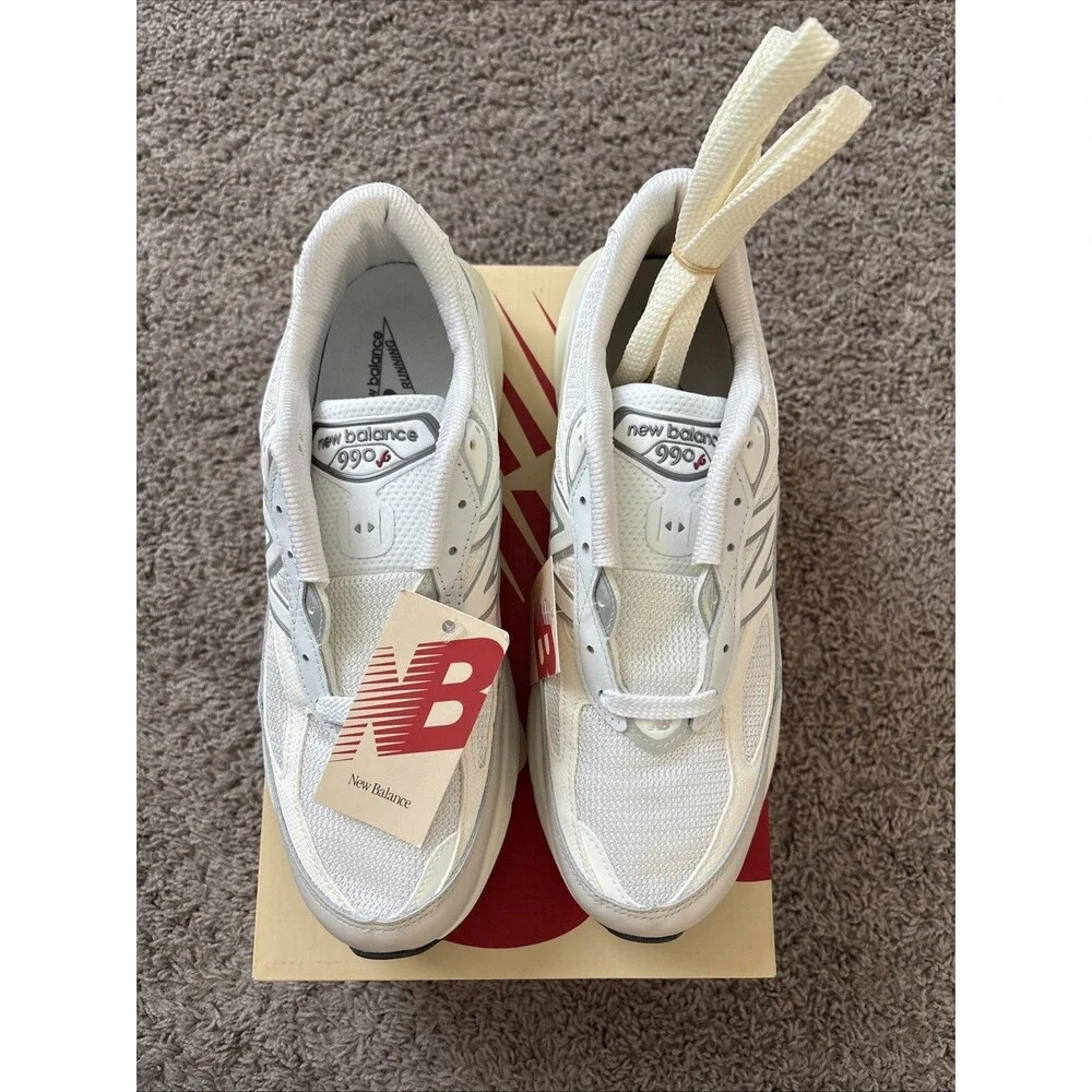 New Balance 990v6 Teddy Santis White Sea Salt Mens Size 10.5 U990GB6 New USA